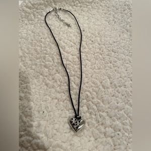 Brighton Silver Heart Necklace